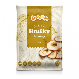 Sušené hruškové kroužky 25g