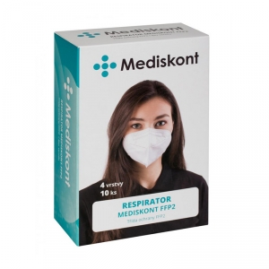 EU respirátory FFP2 - 10 ks
