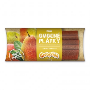 Ovocné plátky hruškové 20g