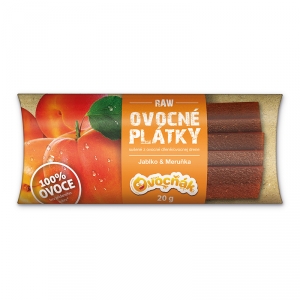 Ovocné plátky meruňkové 20g