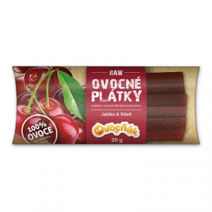 Ovocné plátky višňové 20g